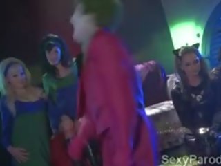 Joker Fucks 2 Crazy Hotties In XXX Parody Of Batman