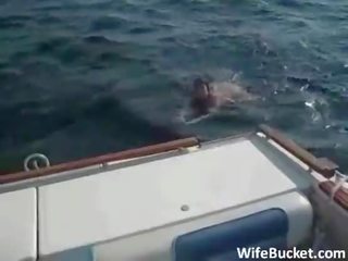 Fucking the wife on a yacht